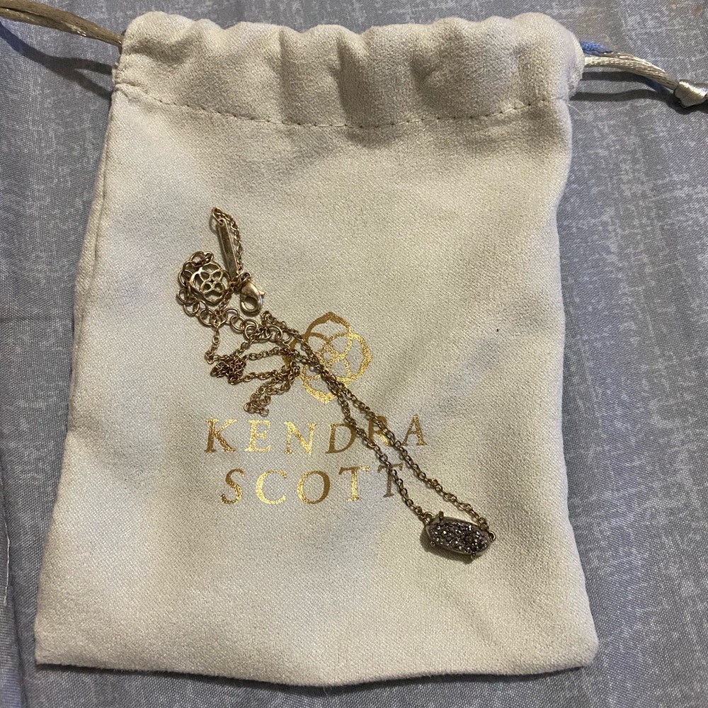 Kendra Scott Gold Necklace